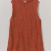 Linen Cotton Knitted Tank