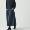 Linen Silk Wrap Shirt