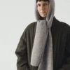 Lofty Alpaca Hooded Scarf