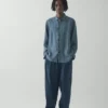 Loop Button Linen Shirt