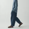 Loop Button Linen Shirt