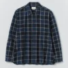 Market Check Cotton Linen Easy Shirt
