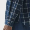 Market Check Cotton Linen Easy Shirt