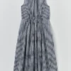 Martha Natural Dye Stripe Cotton Dress