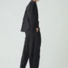 Minako Check Cotton Cashmere Pants