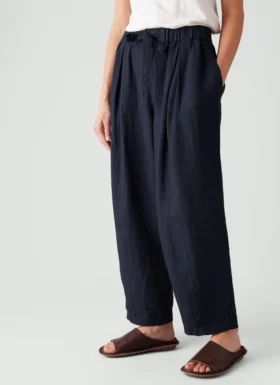 Minako Garment Dyed Linen Pants
