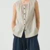 Mini Stripe Cotton Top