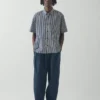 Natural Dye Stripe Cotton Shirt