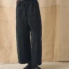 Organic Cord Barrel Leg Pants
