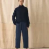 Organic Cord Barrel Leg Pants