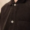 Organic Cord Smock Popover Shirt
