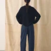 Organic Cotton Linen Easy Sweater