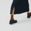 Patch Pocket Organic Indigo Denim Skirt