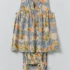 Picnic Print Cotton Pajamas