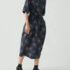 Provencal Paisley Print Cotton Poplin Dress