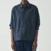 Railroad Stripe Cotton Shirt