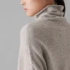 Roll Neck Wool Cashmere Sweater