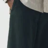 Rory Overdyed Micro Houndstooth Cotton Pants