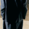 Running Stitch Cotton Linen Blazer
