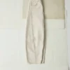 Sculptural Seamed Denim Pants
