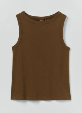Sian Garment Dyed Organic Cotton Tank Top