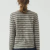 Stripe Crew Neck Tee