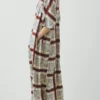 Tablecloth Print Dress