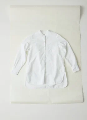 Taro Cotton Oxford Long Shirt
