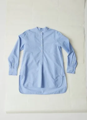 Taro Cotton Oxford Long Shirt