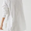Taro Cotton Oxford Long Shirt