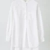 Taro Cotton Oxford Long Shirt
