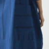 Tea Towel Stripe Cotton Dress