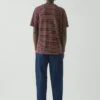 Theo Cotton Stripe Short Sleeve Tee