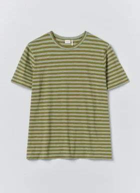 Theo Stripe Lightweight Cotton Tee