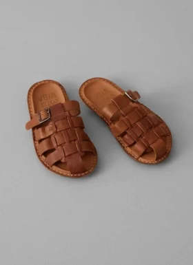 Vibae Leather Fisherman Sandals