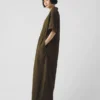 Wide Leg Cotton Poplin Jumpsuit