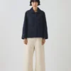Wide Sleeve Organic Indigo Denim Jacket