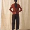 Wool Cashmere Neat Cardigan