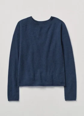 Wool Cashmere Neat Sweater